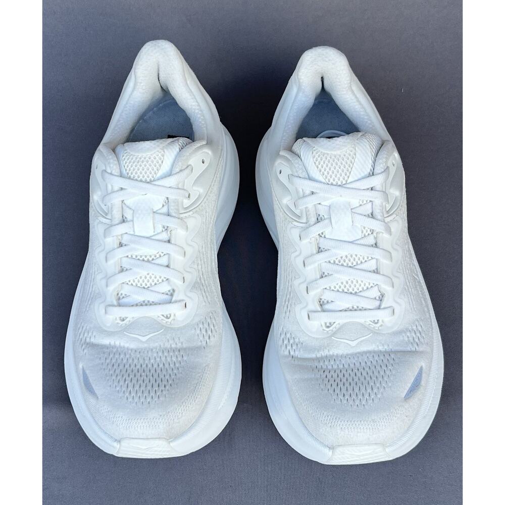 Hoka One One Bondi 9 Running Shoes White Men's Size 8 D US Size - Picture 6 of 11